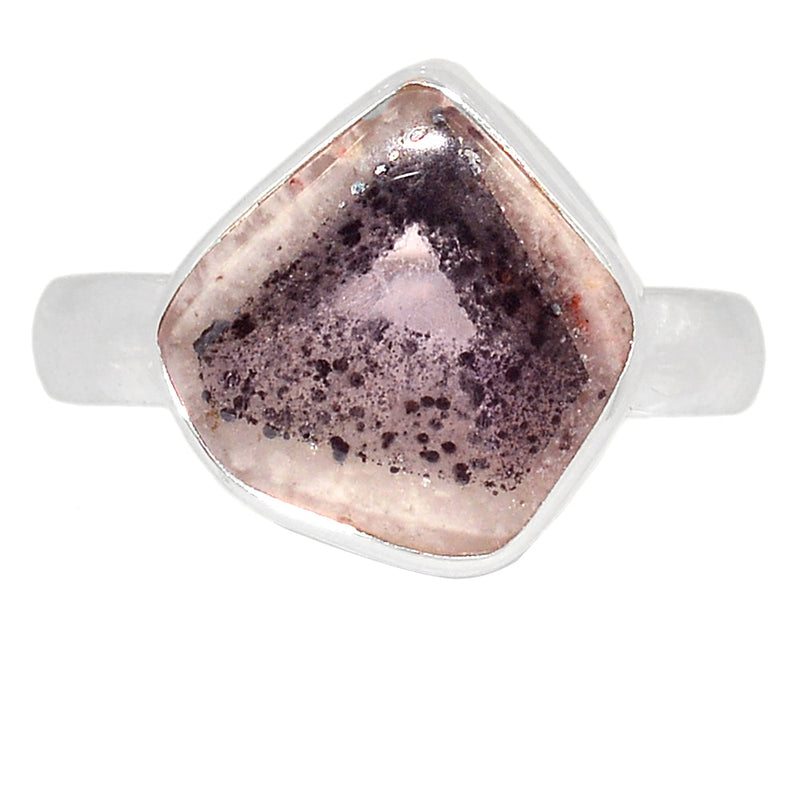 Atomic Trapiche Amethyst Slice Ring - ALCR735