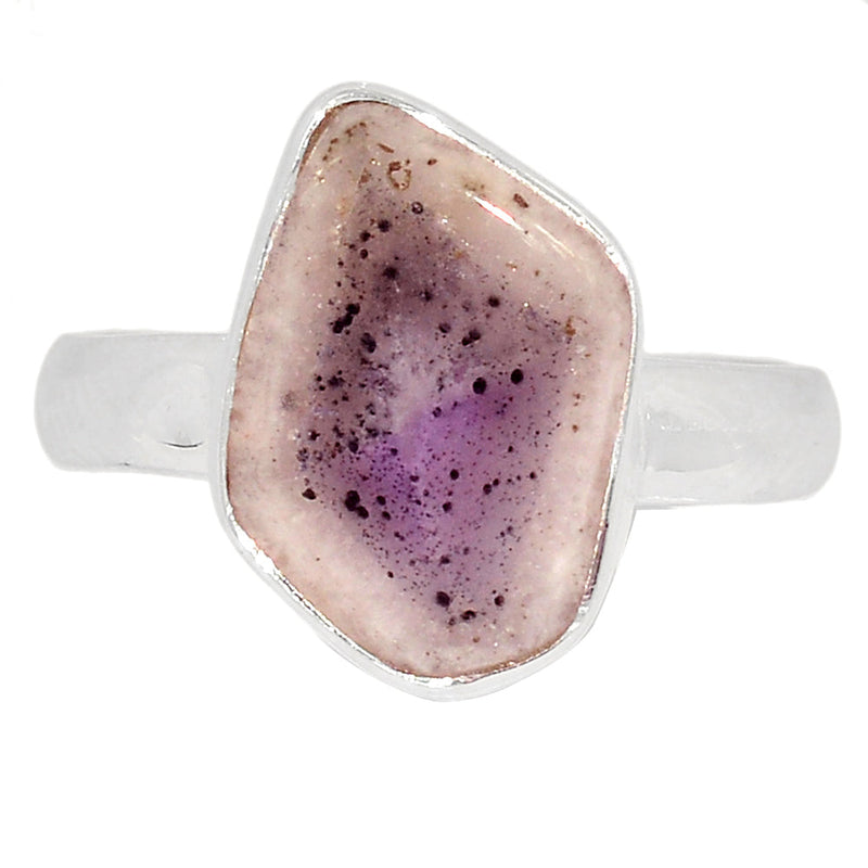 Atomic Trapiche Amethyst Slice Ring - ALCR738