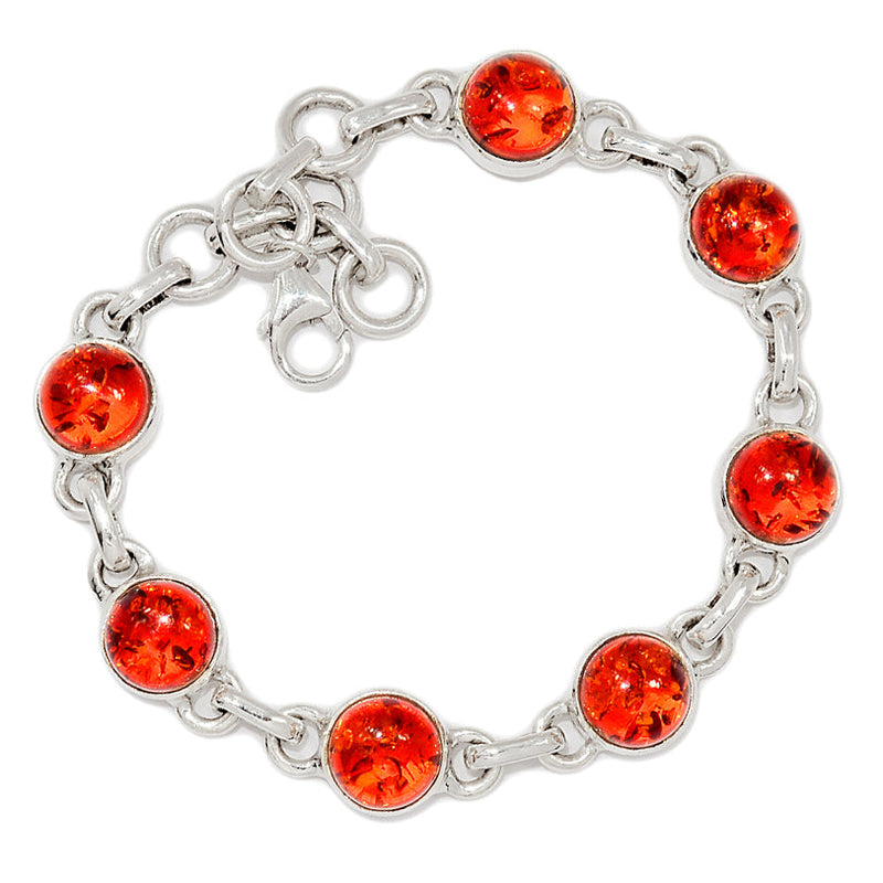 7.7" Treated Amber Bracelets - AMBB119