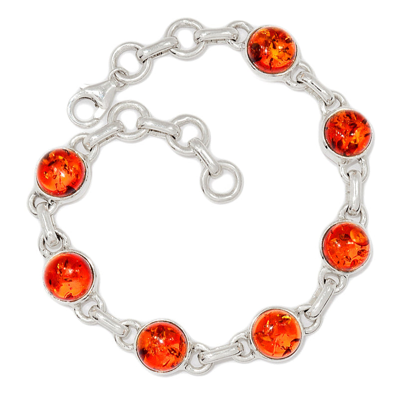 7.6" Treated Amber Bracelets - AMBB120