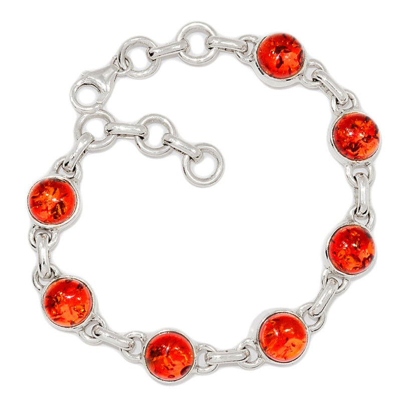 7.7" Treated Amber Bracelets - AMBB125