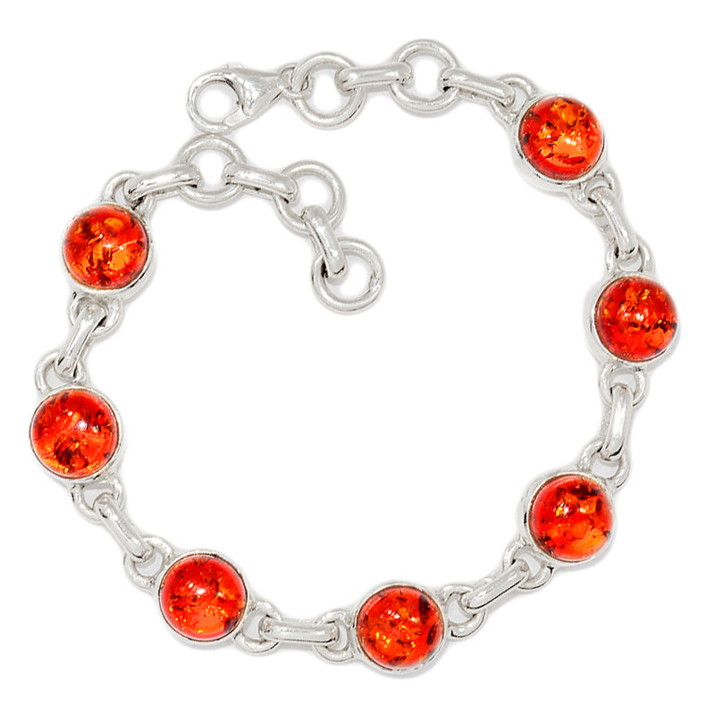 7.7" Treated Amber Bracelets - AMBB134
