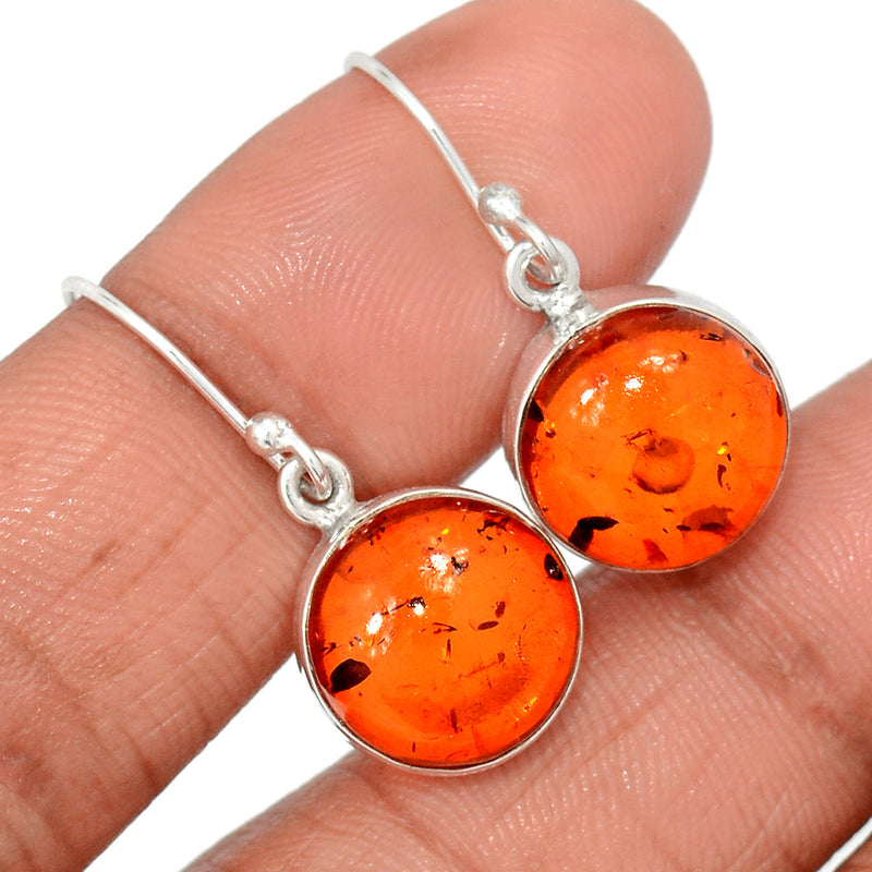 1.2" Amber Earrings - AMBE645