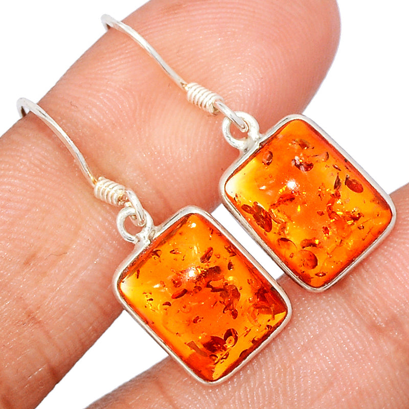 1.2" Amber Earrings - AMBE734