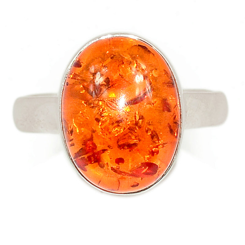 Treated Amber Ring - AMBR1095