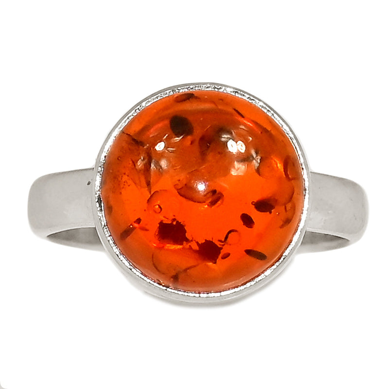 Treated Amber Ring - AMBR1098