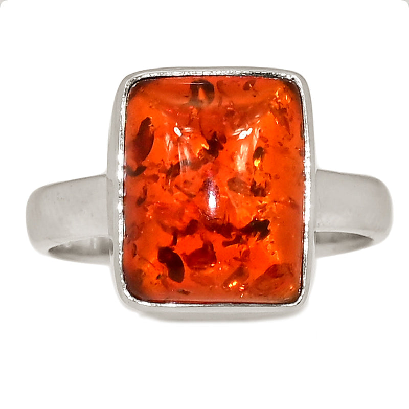 Treated Amber Ring - AMBR1102