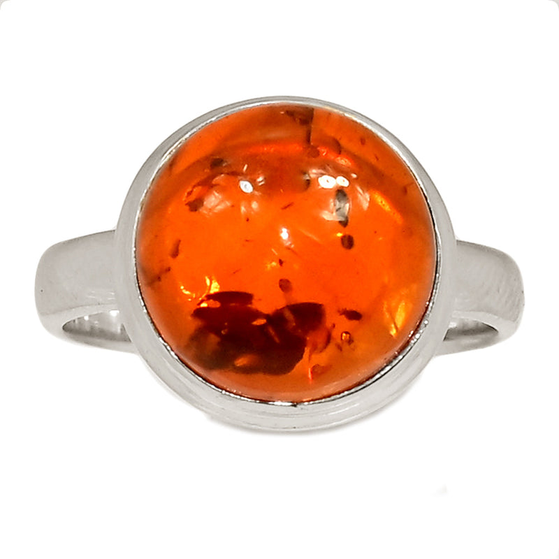 Treated Amber Ring - AMBR1104