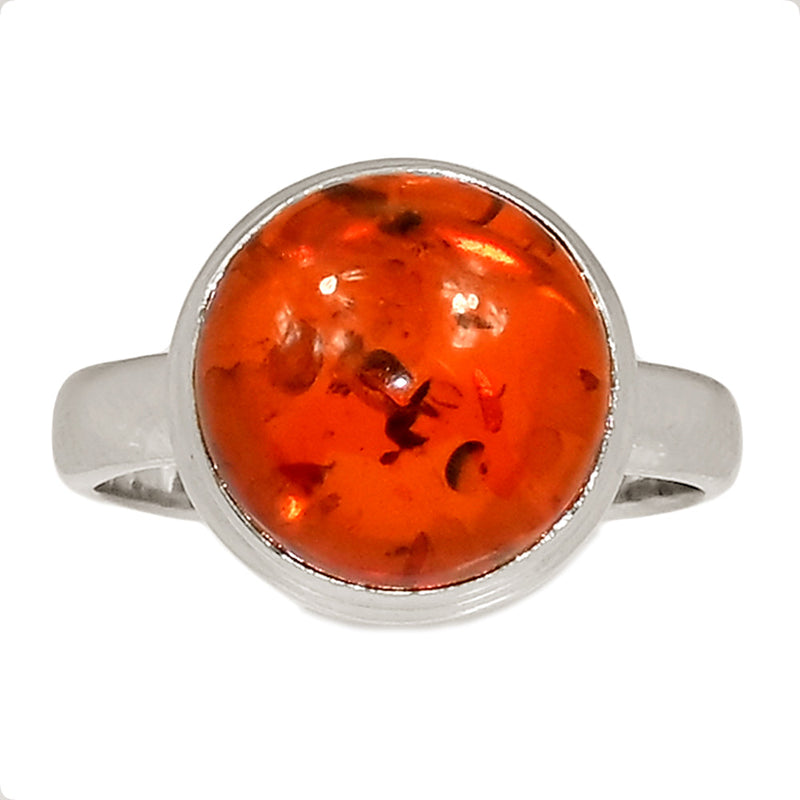 Treated Amber Ring - AMBR1107