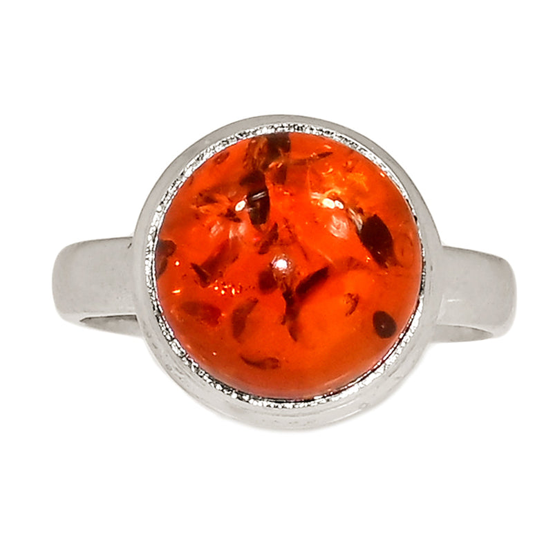 Treated Amber Ring - AMBR1113
