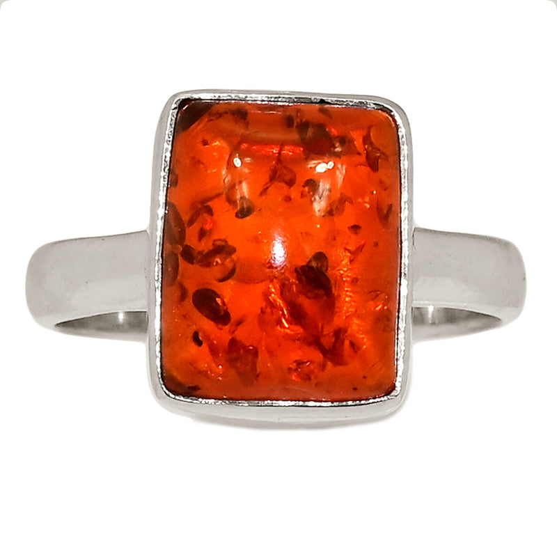 Treated Amber Ring - AMBR1114