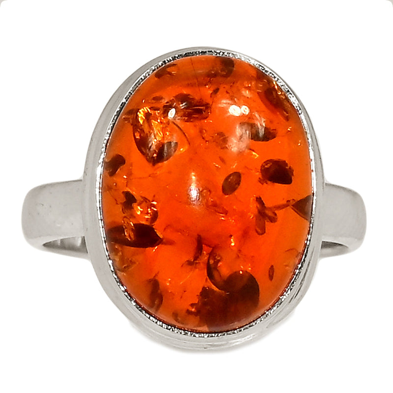 Treated Amber Ring - AMBR1117