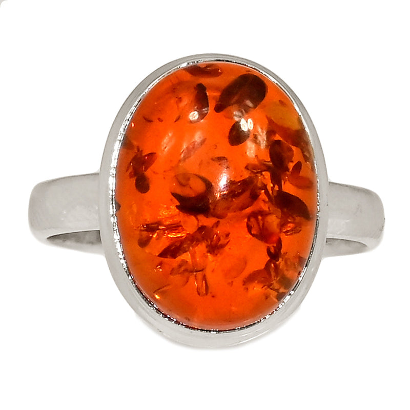 Treated Amber Ring - AMBR1121