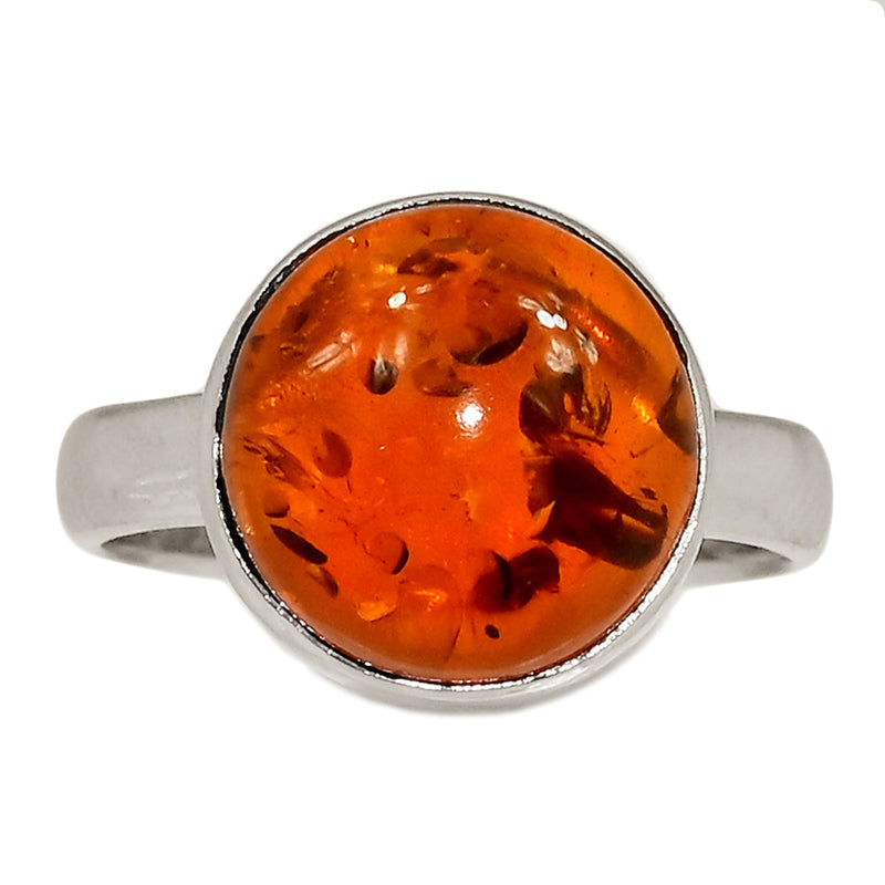 Treated Amber Ring - AMBR1125