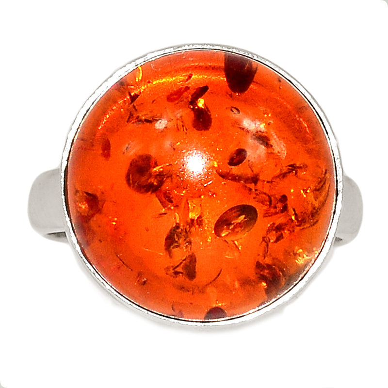Treated Amber Ring - AMBR1159
