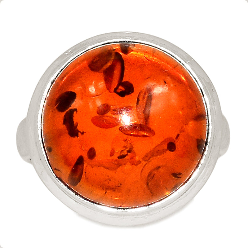Treated Amber Ring - AMBR1163