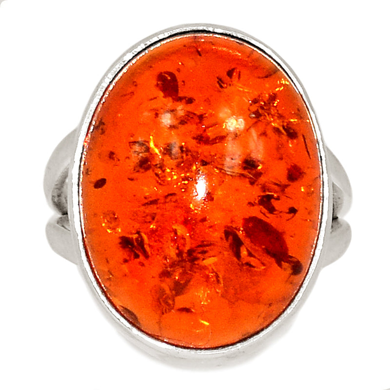 Treated Amber Ring - AMBR1167