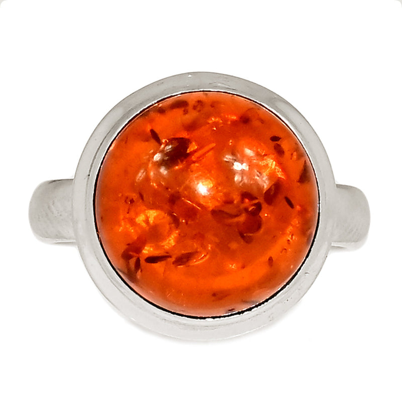 Treated Amber Ring - AMBR1193