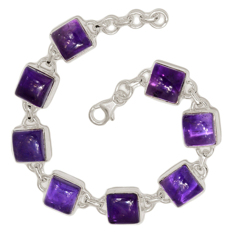 7.5" Amethyst Bracelets - AMCB379