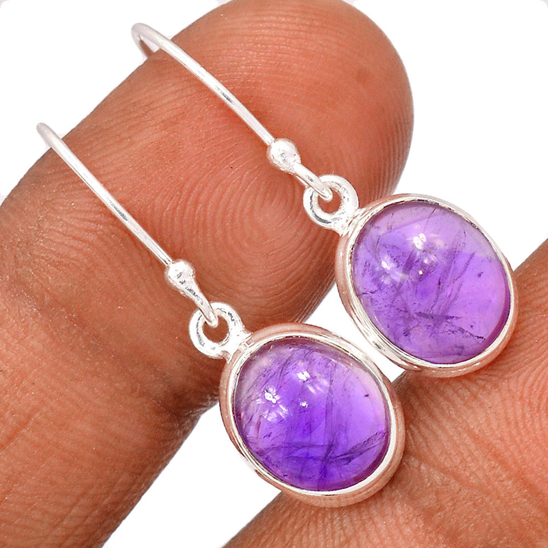 1.2" Amethyst Earrings - AMCE1292