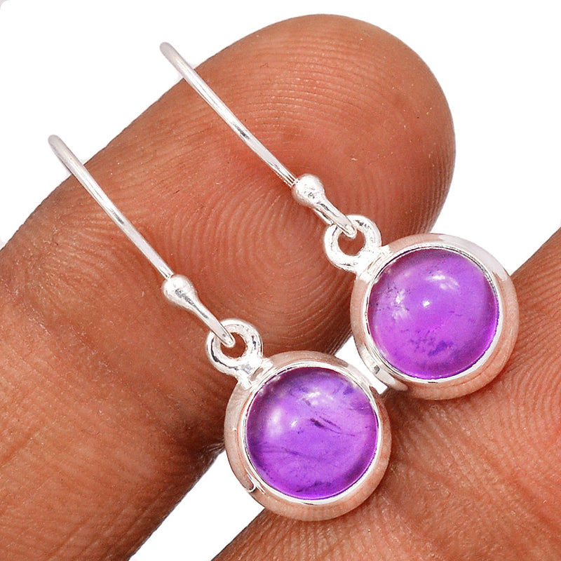 1.1" Amethyst Earrings - AMCE1307