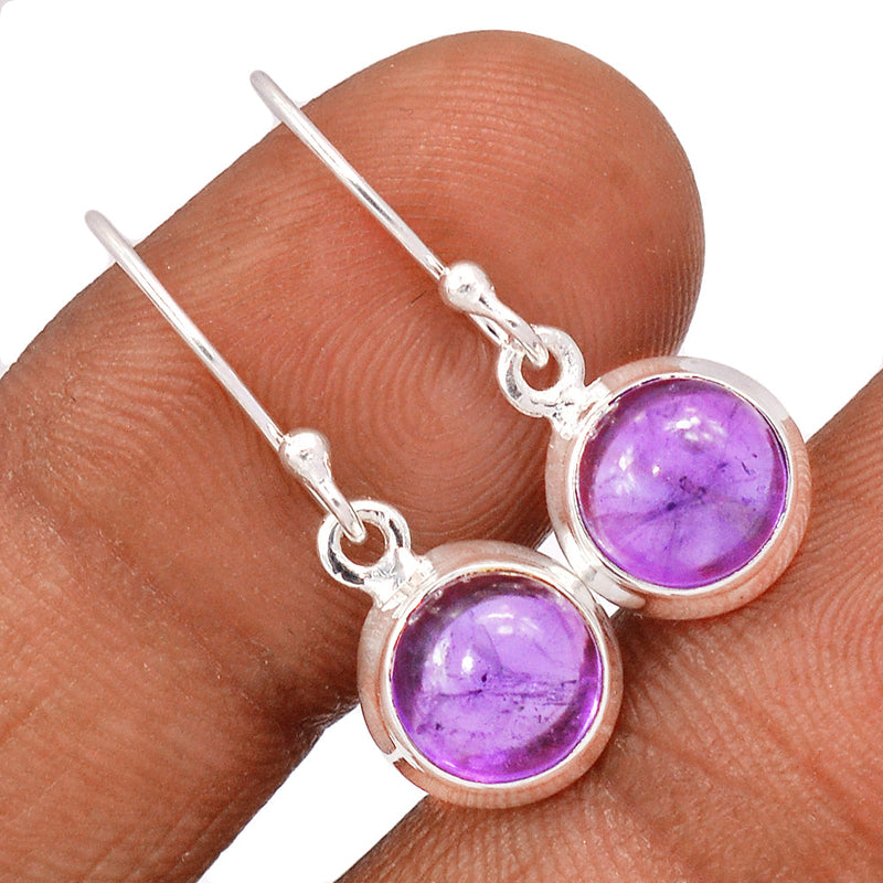 1.1" Amethyst Earrings - AMCE1310