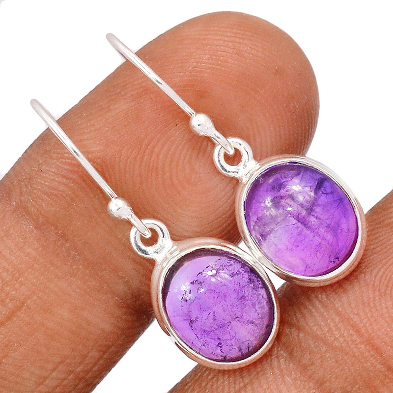 1.2" Amethyst Earrings - AMCE1317