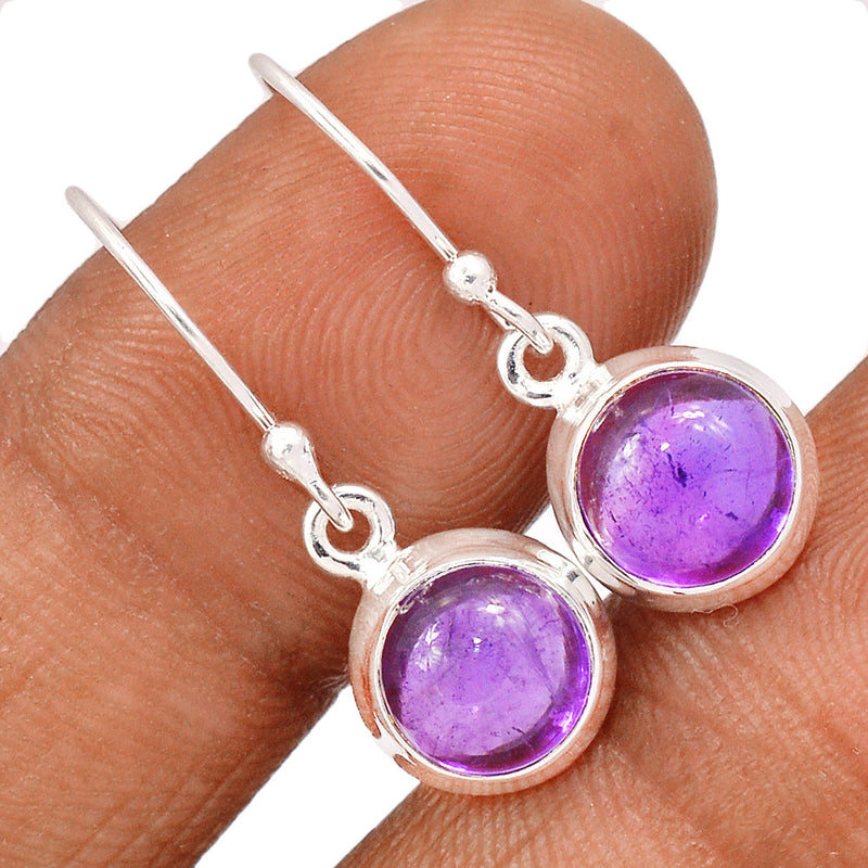 1.1" Amethyst Earrings - AMCE1319