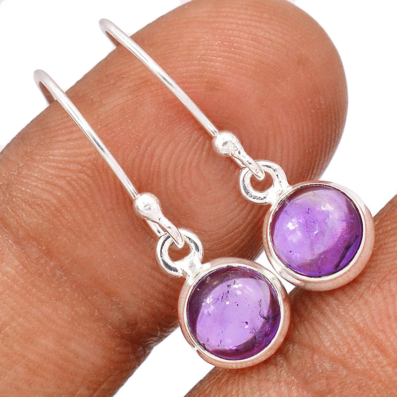 1" Amethyst Earrings - AMCE1320
