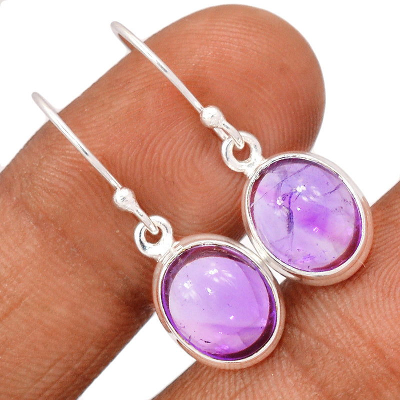 1.2" Amethyst Earrings - AMCE1322