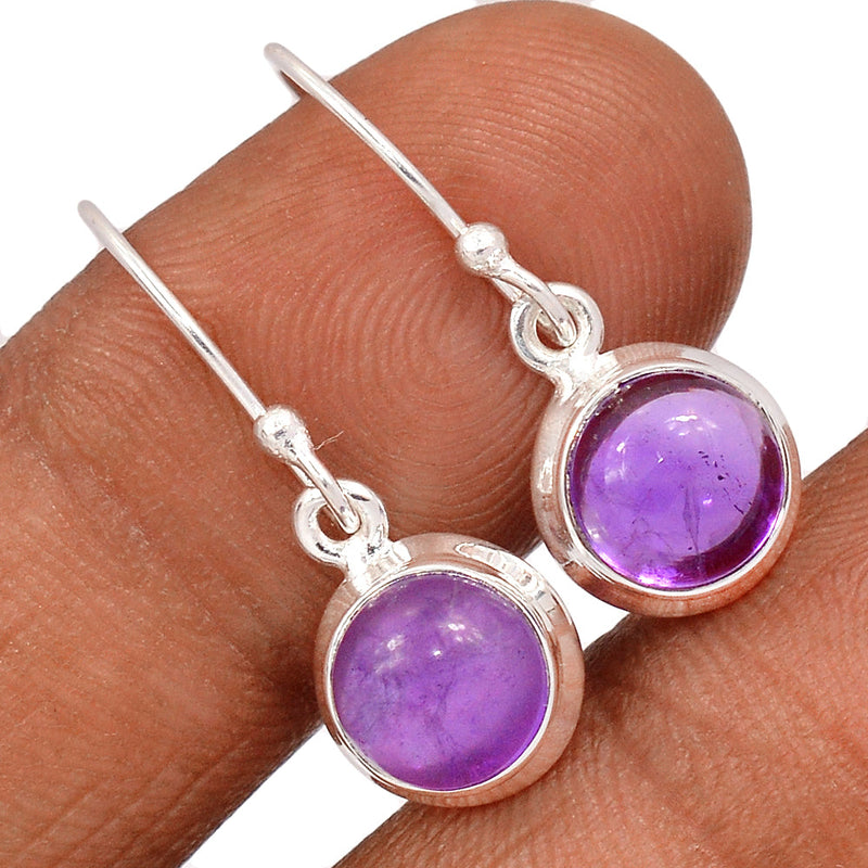 1.1" Amethyst Earrings - AMCE1331