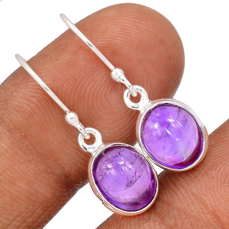 1.1" Amethyst Earrings - AMCE1333