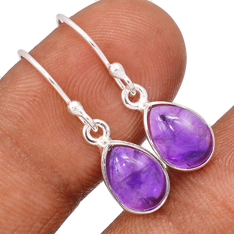 1.1" Amethyst Earrings - AMCE1335