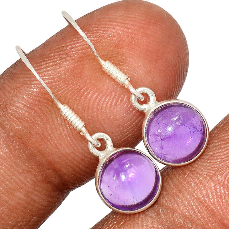 1.1" Amethyst Earrings - AMCE1343