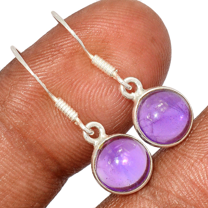 1" Amethyst Earrings - AMCE1348