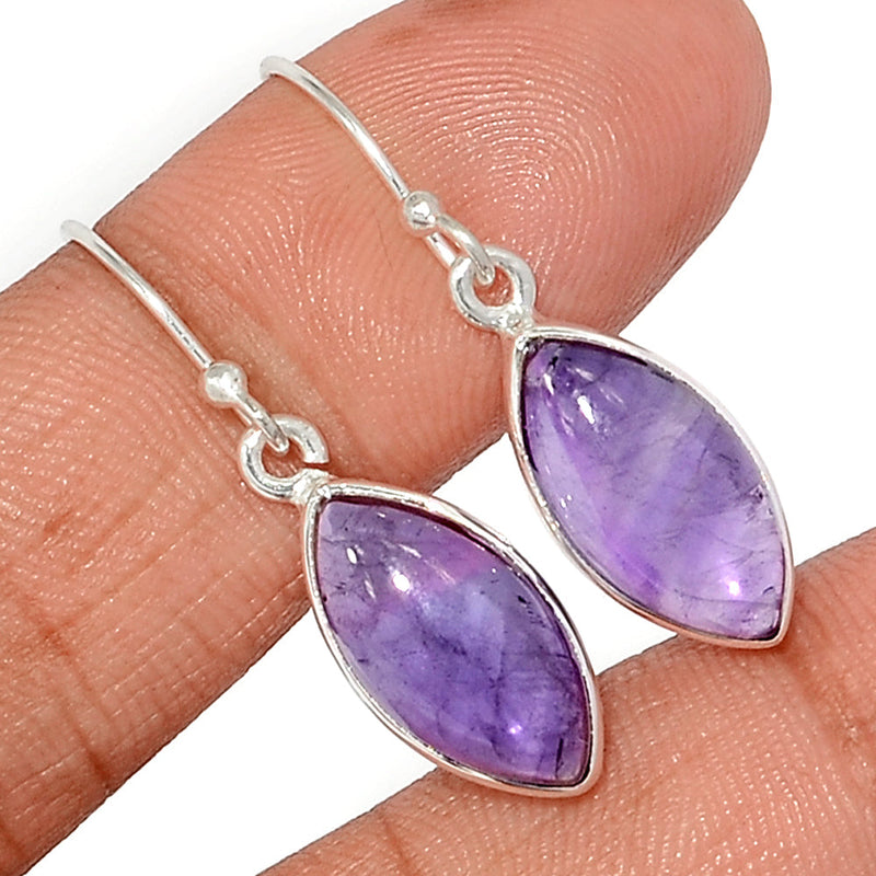 1.3" Amethyst Earrings - AMCE1372