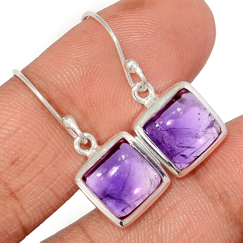 1.1" Amethyst Earrings - AMCE1373