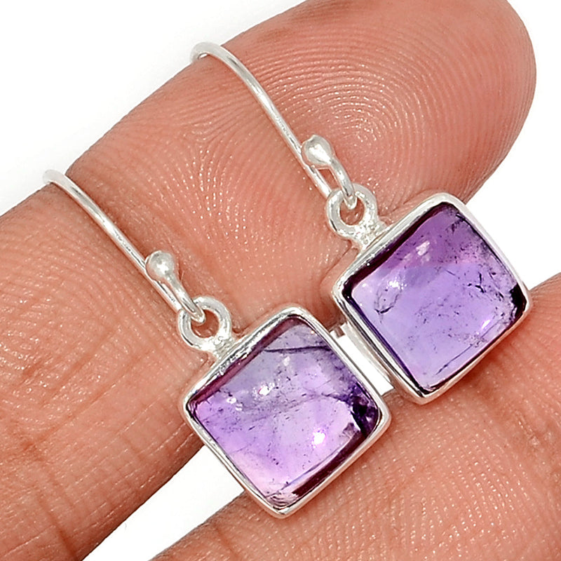 1.1" Amethyst Earrings - AMCE1387