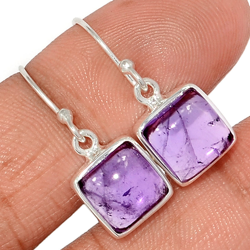 1.1" Amethyst Earrings - AMCE1408