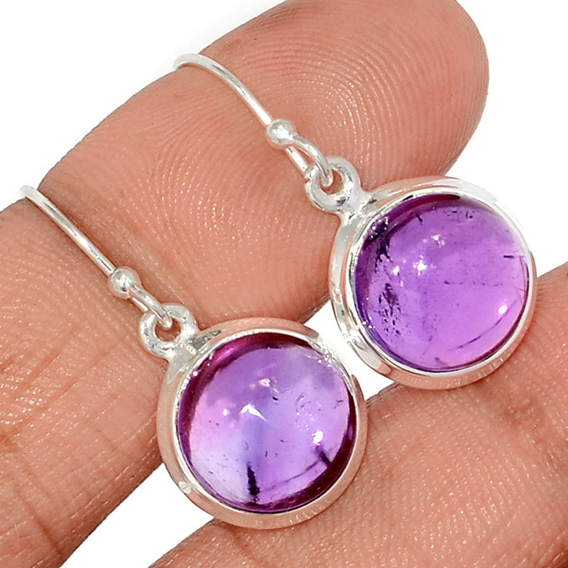 1.2" Amethyst Earrings - AMCE1410