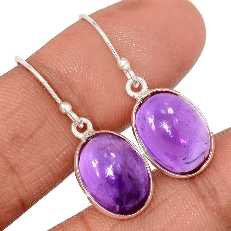 1.2" Amethyst Earrings - AMCE1421