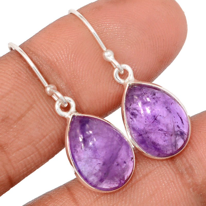 1.2" Amethyst Earrings - AMCE1422