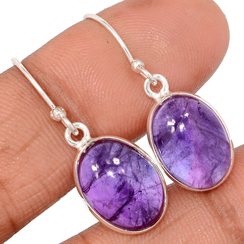1.2" Amethyst Earrings - AMCE1423