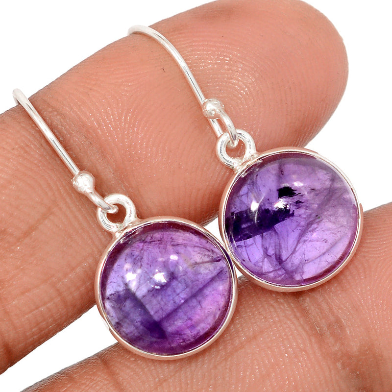 1.2" Amethyst Earrings - AMCE1425