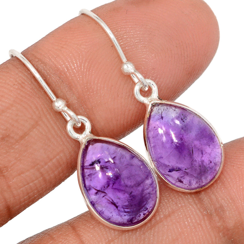 1.2" Amethyst Earrings - AMCE1428