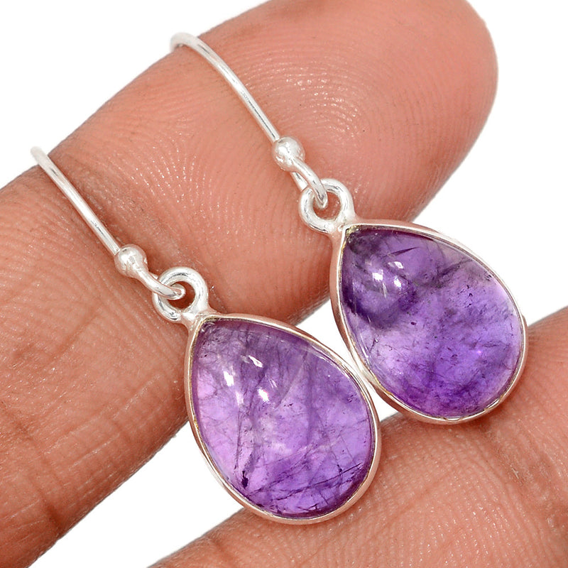 1.2" Amethyst Earrings - AMCE1432