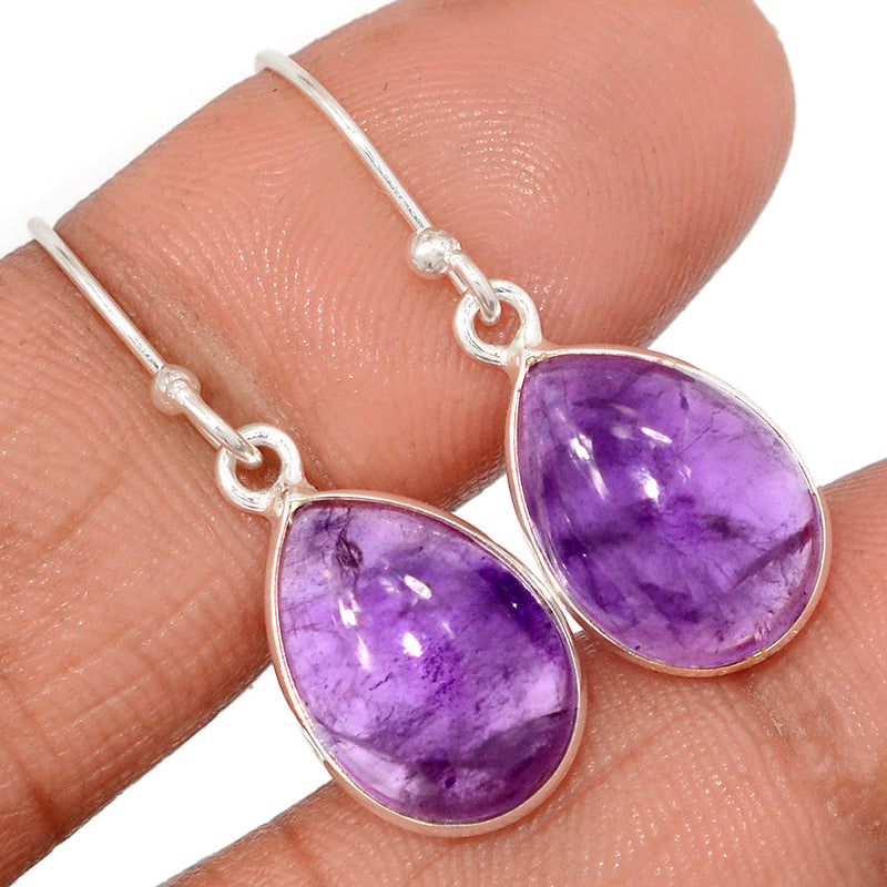 1.2" Amethyst Earrings - AMCE1436