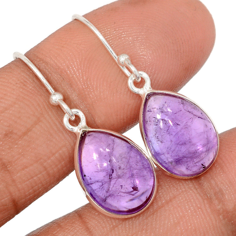 1.2" Amethyst Earrings - AMCE1437