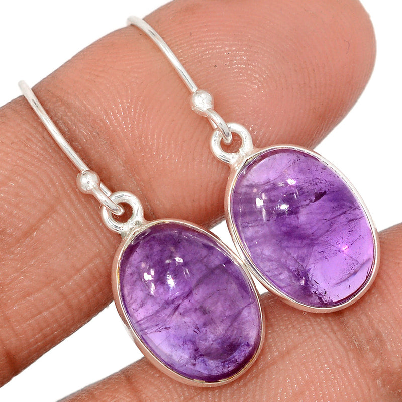 1.2" Amethyst Earrings - AMCE1438