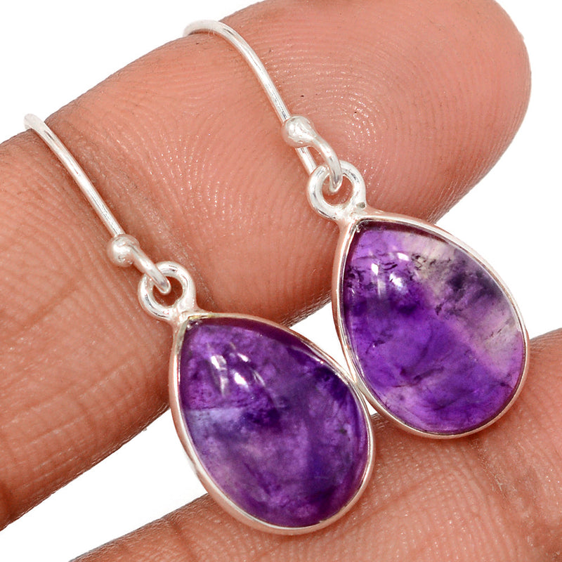 1.2" Amethyst Earrings - AMCE1439